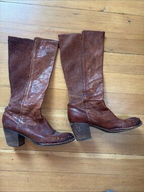 Frye Lucinda Tall Scrunch Boots
